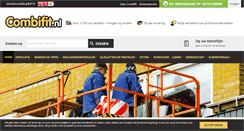 Desktop Screenshot of combifit.nl